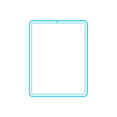 Guide Digital Apple Ipad Pro 12.9 Inch 4Th Gen Printable Line Art Svg, Free Vectors File